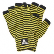 фото Перчатки мужские Fallen Mini Striped Fingerless Glove Black/Yellow