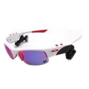 фото Женские солнцезащитные очки Oakley Oakley Thump Pro White1Gbw/ Red(Mp3 Player Included)