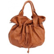 фото Большая женская кожаная сумка-мешок Jacky & Celinе